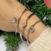 Bracelets | Womens Royal Oak Leaf Affinity Bracelet 9ct Rose Gold Bracelets