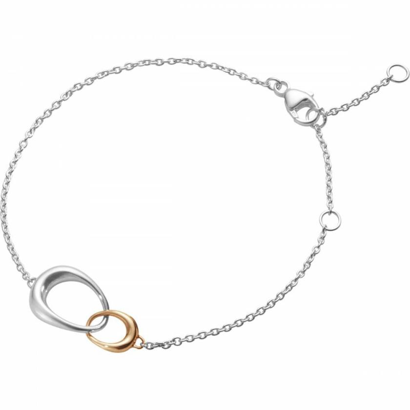 Bracelets | Womens Silver & 18ct Rose Gold Offspring Bracelet Bracelets Bracelets