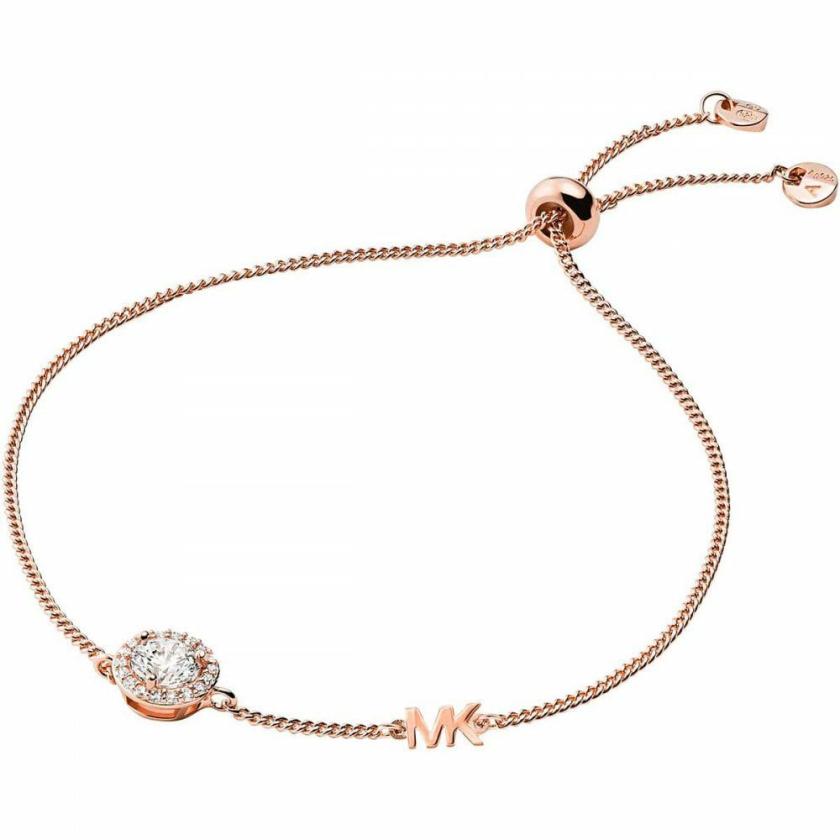 Bracelets | Womens Sterling Silver Rose Gold Plated Chain Bracelet Bracelets Bracelets