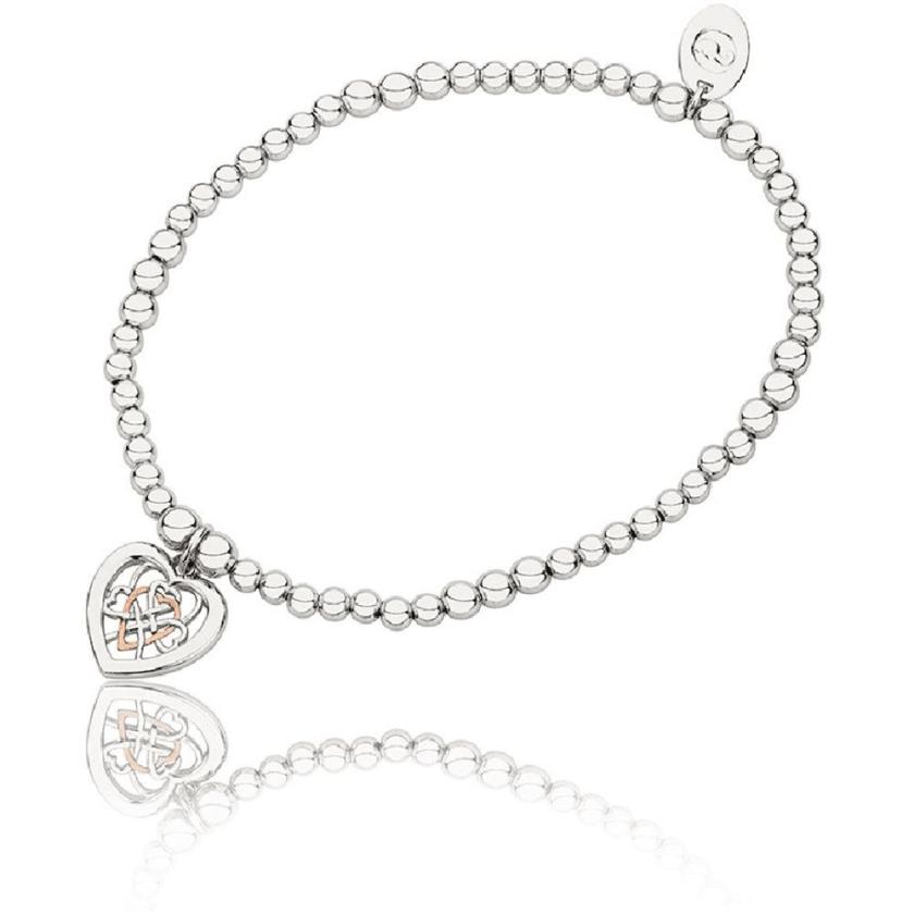 Bracelets | Womens Welsh Royalty Heart Affinity Bracelet 9ct Rose Gold Bracelets