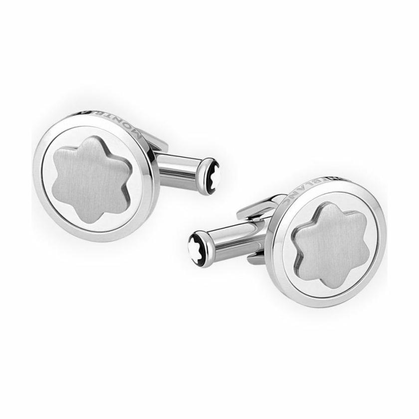 Cufflinks | Brushed Steel Star Cufflinks Cufflinks Cufflinks