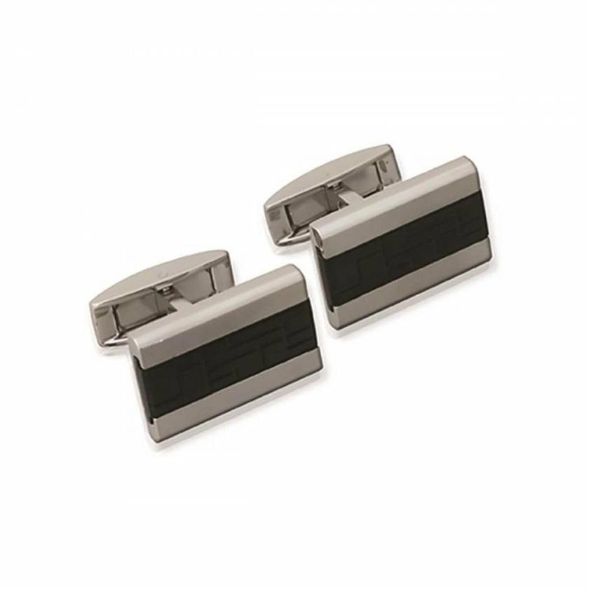 Cufflinks | Gents Titanium Black Cufflinks Cufflinks Cufflinks