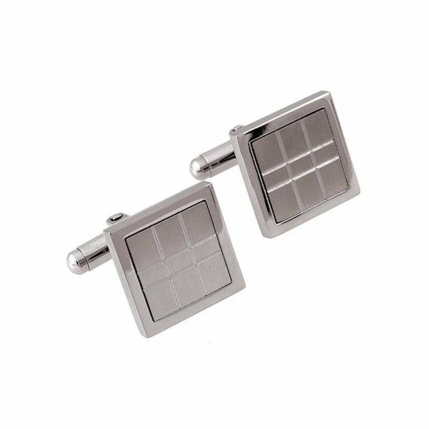 Cufflinks | Mens Gents Titanium Square Cufflinks Cufflinks Cufflinks