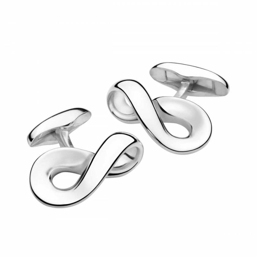 Cufflinks | Mens INFINITY Sterling Silver Cufflinks Cufflinks Cufflinks