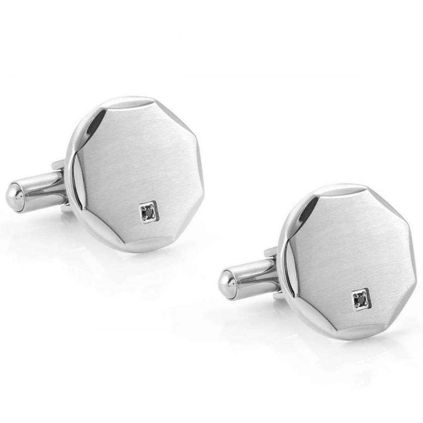 Cufflinks | Mens STRONG Men’s Black Diamond Steel Cufflinks Cufflinks Cufflinks