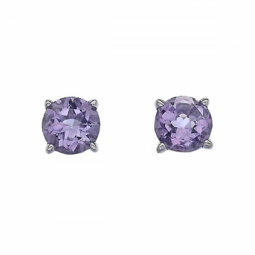 Earrings | Womens Anais Paris x February Amethyst Earring Studs Earrings Earrings