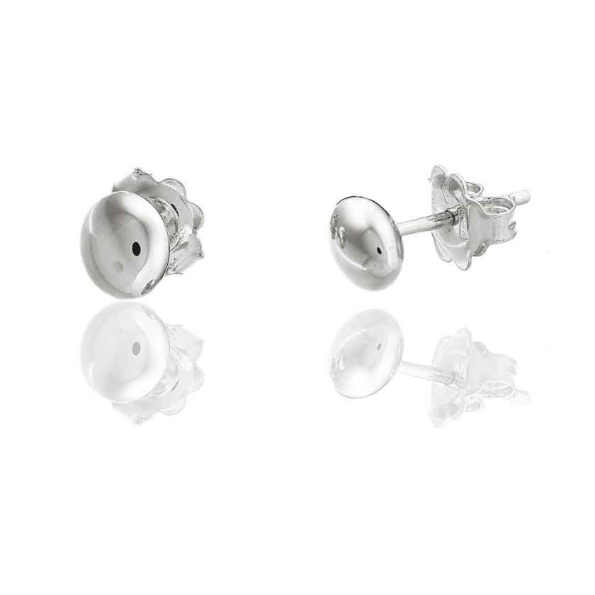 Earrings | Womens Armillas Acqua 18ct White Gold Earrings 18ct White Gold Earrings