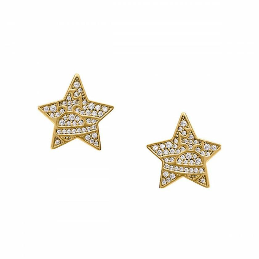 Earrings | Womens Ezekiel Gold Tone Star Stud Earrings Earrings Earrings