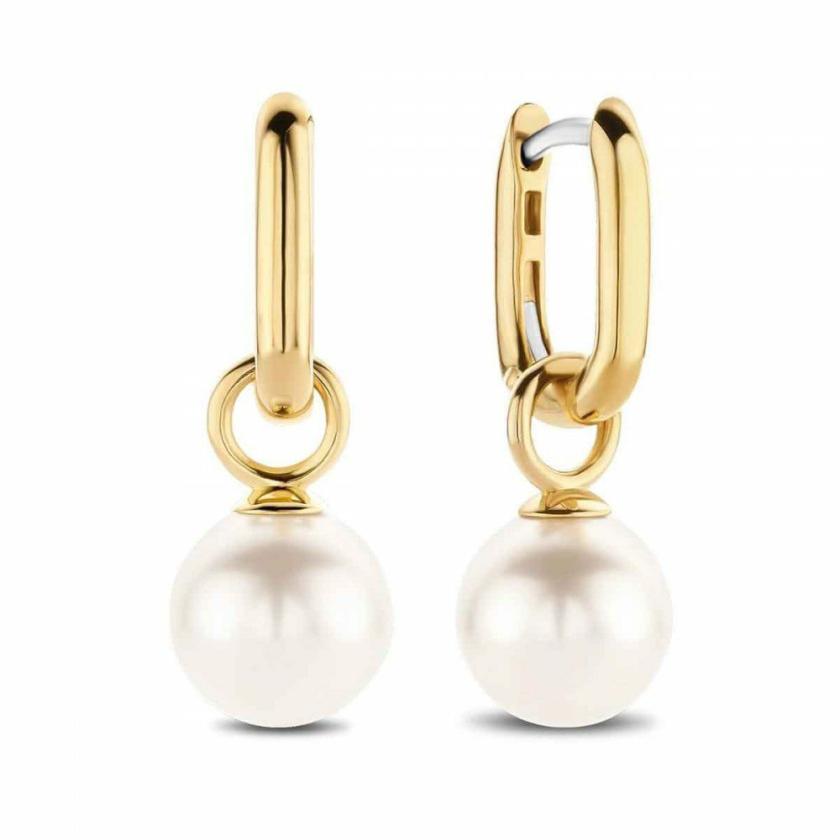 Earrings | Womens Gold and Pearl Drop Earrings Earrings Earrings