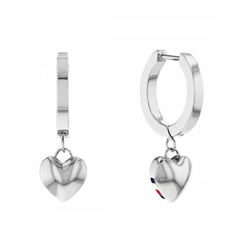 Earrings | Womens Ladies Hanging Hearts Stainless Steel Drop Earrings Earrings Earrings