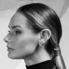 Earrings | Womens Ladies Infinity Semi Hoop Earrings Earrings Earrings