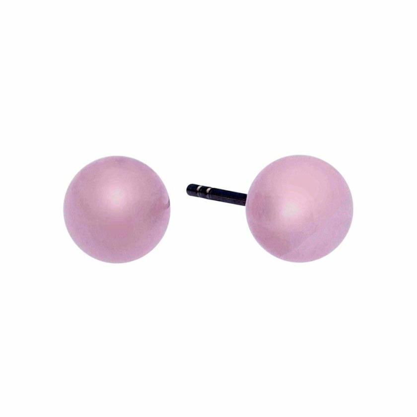 Earrings | Womens Rose Quartz Ball Earring Studs Earrings Earrings