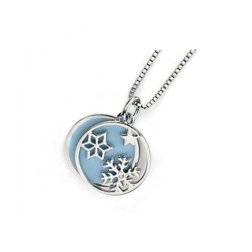 Necklaces & Pendants | Girls Blue Snowflake Necklace Jewellery Type Necklaces & Pendants