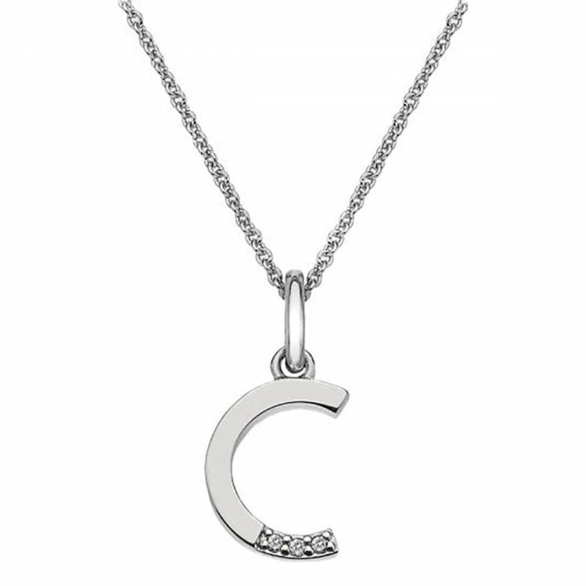 Necklaces & Pendants | Letter ‘C’ Micro Necklace Jewellery Type Necklaces & Pendants