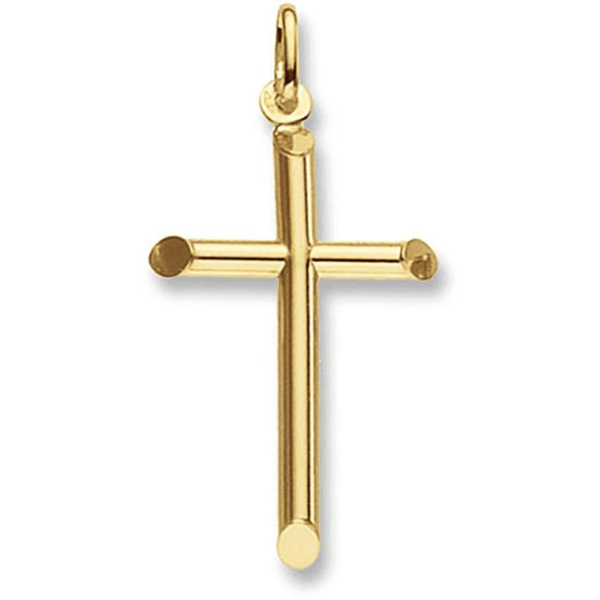 Necklaces & Pendants | Mens 9ct Yellow Gold Cross Pendant 9ct Yellow Gold Mens