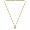 Necklaces & Pendants | Mens Gent’s North Gold Plated Compass Chain Necklace Jewellery Type Mens