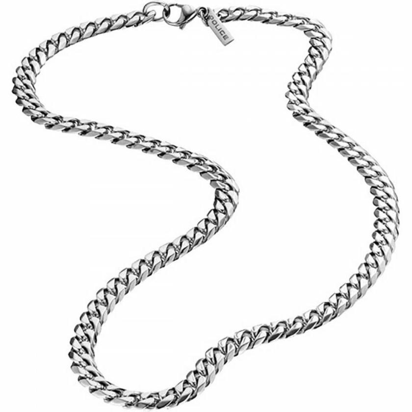 Necklaces & Pendants | Mens Gents Sin Stainless Steel Curb Chain Necklace Jewellery Type Mens