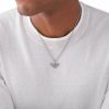 Necklaces & Pendants | Mens Gents Stainless Steel Logo Chain Necklace Jewellery Type Mens