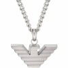 Necklaces & Pendants | Mens Gents Stainless Steel Logo Chain Necklace Jewellery Type Mens