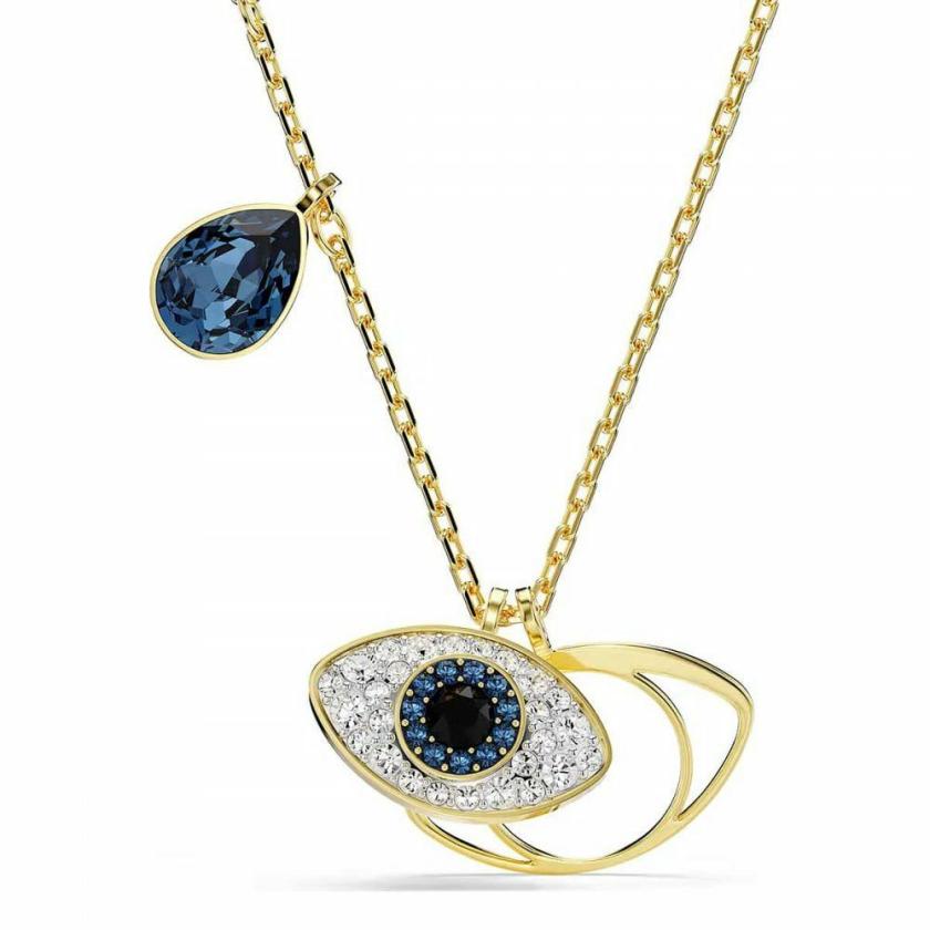 Necklaces & Pendants | Symbolica Blue Evil Eye Gold Toned Necklace Jewellery Type Necklaces & Pendants