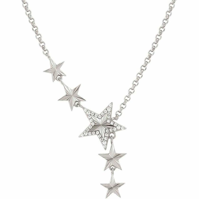 Necklaces & Pendants | TRUEJOY Etched Stone Set Stars Necklace Jewellery Type Necklaces & Pendants