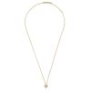 Necklaces & Pendants | Womens 18ct Gold Diamond Princess Flower Necklace 18ct Yellow Gold Necklaces & Pendants