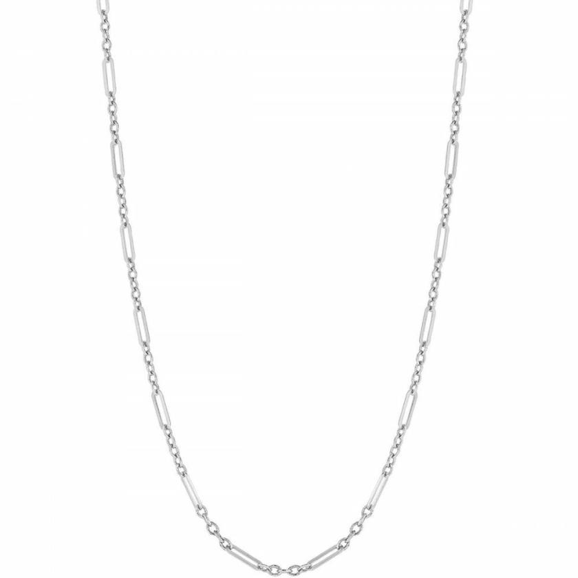 Necklaces & Pendants | Womens 9ct White Gold Multi Link Chain Necklace 9ct White Gold Necklaces & Pendants