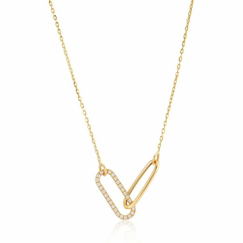 Necklaces & Pendants | Womens 9ct Yellow Gold Double Link Necklace 9ct Yellow Gold Necklaces & Pendants