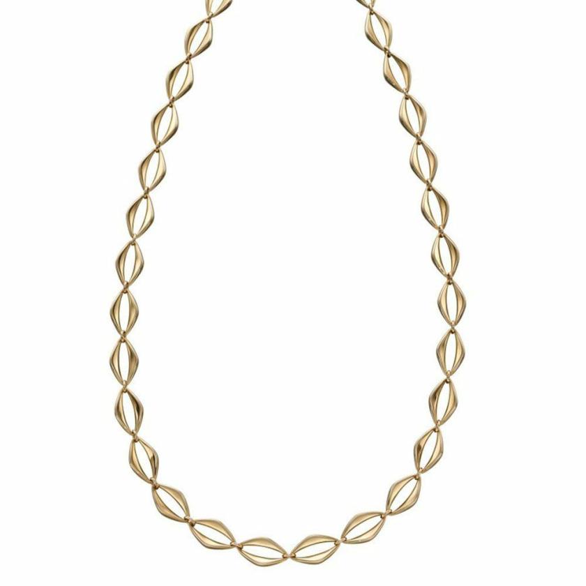 Necklaces & Pendants | Womens 9ct Yellow Gold Open Eye Link Necklace 9ct Yellow Gold Necklaces & Pendants