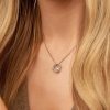 Necklaces & Pendants | Womens Always in my Heart White Topaz Pendant 9ct Rose Gold Necklaces & Pendants