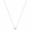 Necklaces & Pendants | Womens Attract Square Cut Rose Gold Toned Necklace Jewellery Type Necklaces & Pendants