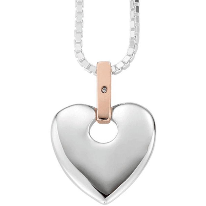 Necklaces & Pendants | Womens Cariad Heart Necklace 9ct Rose Gold Necklaces & Pendants