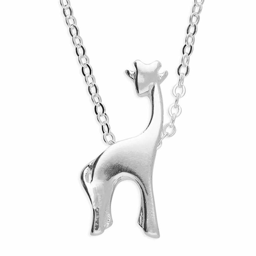 Necklaces & Pendants | Womens Children’s Silver Giraffe Necklace Jewellery Type Necklaces & Pendants