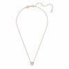 Necklaces & Pendants | Womens Constella Round Cut Rose Gold Toned Necklace Crystal Jewellery Necklaces & Pendants