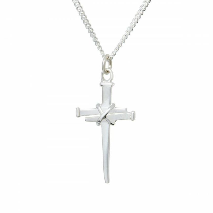 Necklaces & Pendants | Womens Coventry Cross Of Nails Silver Small 27mm Pendant Jewellery Type Necklaces & Pendants