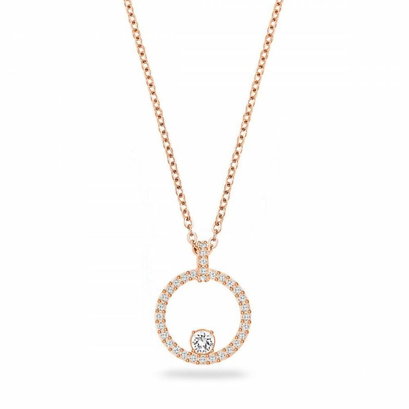 Necklaces & Pendants | Womens Creativity Circle Rose Gold Toned Necklace Jewellery Type Necklaces & Pendants