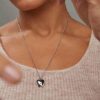 Necklaces & Pendants | Womens Cwtch Double Heart Drop Pendant 9ct Rose Gold Necklaces & Pendants