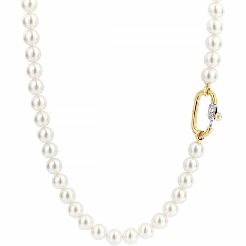 Necklaces & Pendants | Womens Gold Clasp Pearl Necklace Jewellery Type Necklaces & Pendants