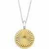 Necklaces & Pendants | Womens Gold Plated Flower Locket Necklace Jewellery Type Necklaces & Pendants