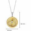 Necklaces & Pendants | Womens Gold Plated Flower Locket Necklace Jewellery Type Necklaces & Pendants