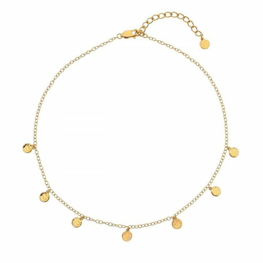 Necklaces & Pendants | Womens Jac Jossa x 18ct Gold Plated Lunar Choker Jewellery Type Necklaces & Pendants