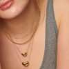 Necklaces & Pendants | Womens Jac Jossa x Desire Gold Plated Heart Necklace Jewellery Type Necklaces & Pendants