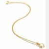 Necklaces & Pendants | Womens Jac Jossa x Gold Plated Mother Of Pearl Heart Necklace Jewellery Type Necklaces & Pendants