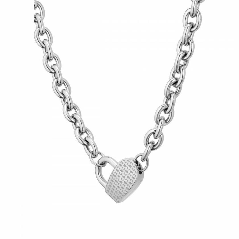 Necklaces & Pendants | Womens Ladies Dinya Heart Monogram Chain Necklace Jewellery Type Necklaces & Pendants