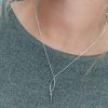 Necklaces & Pendants | Womens Ladies Entwine Twine Twist Necklace Jewellery Type Necklaces & Pendants