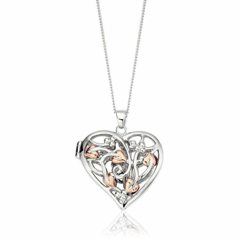 Necklaces & Pendants | Womens Ladies Fairy Locket 9ct Rose Gold Necklaces & Pendants