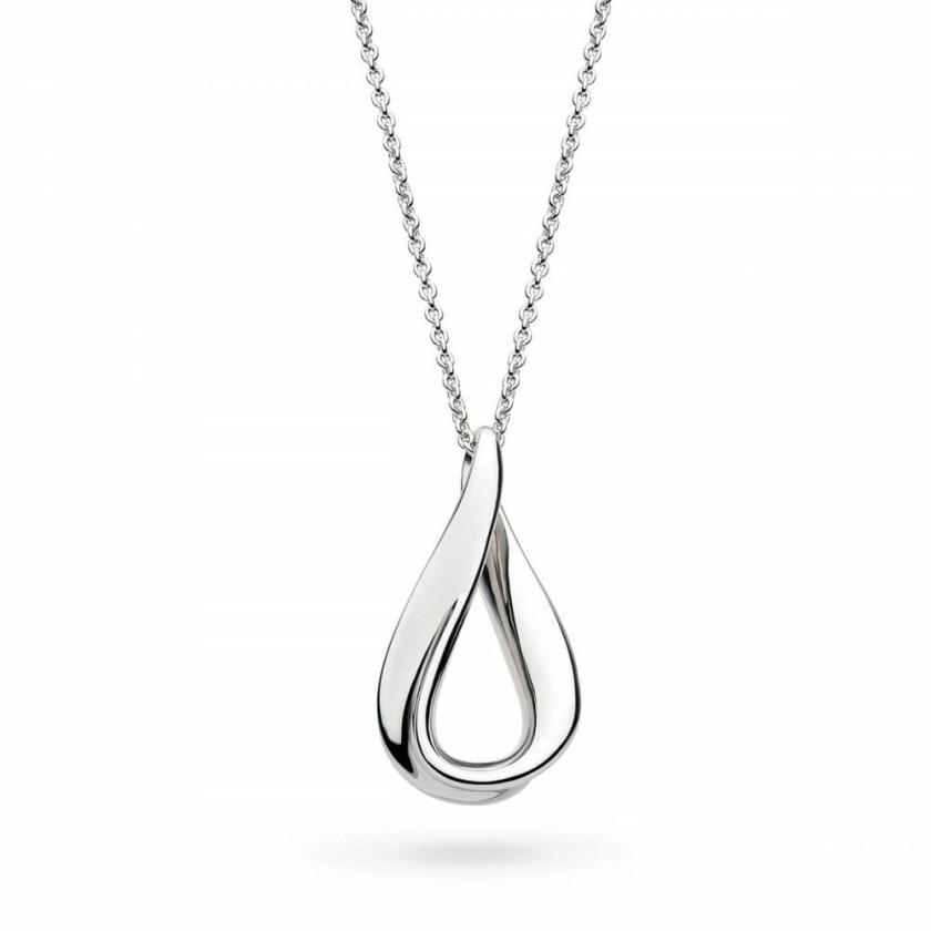 Necklaces & Pendants | Womens Ladies Serenity Rhodium Plated Midi Necklace Jewellery Type Necklaces & Pendants