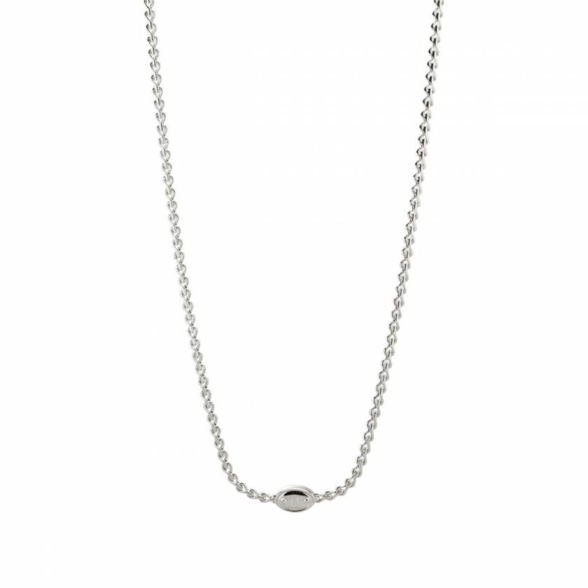 Necklaces & Pendants | Womens Ladies Stainless Steel Curbed Chain Jewellery Type Necklaces & Pendants