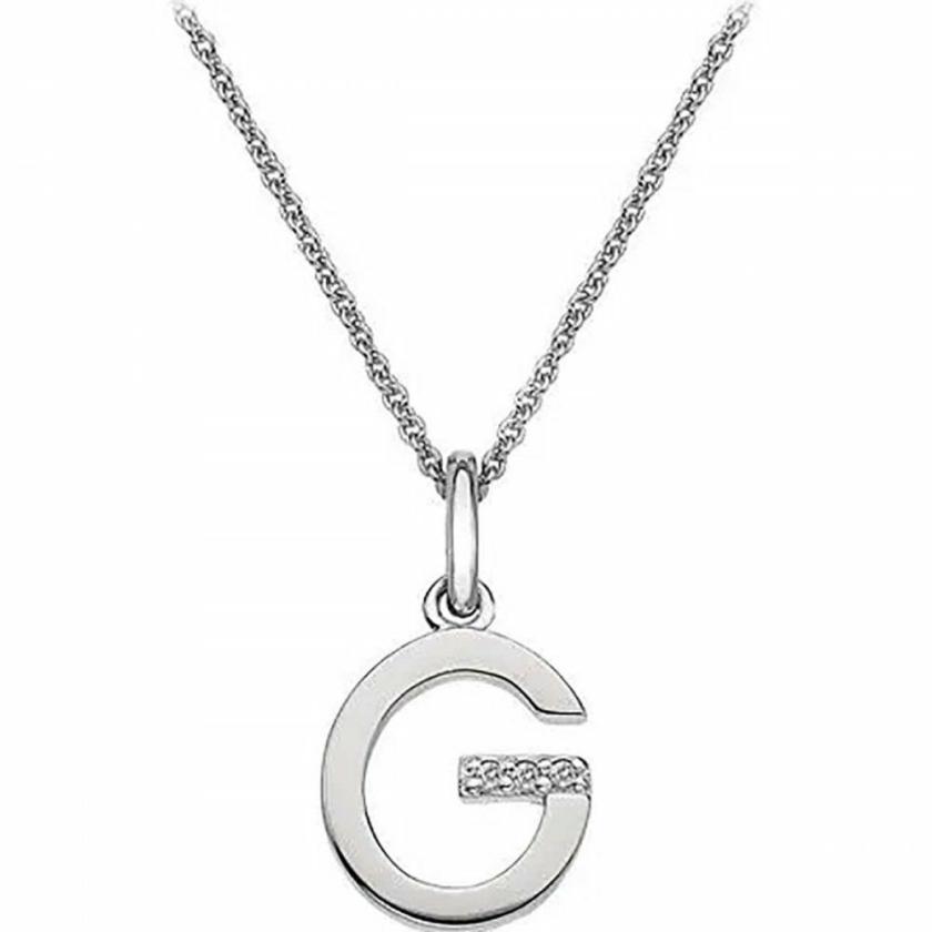 Necklaces & Pendants | Womens Letter ‘G’ Micro Necklace Jewellery Type Necklaces & Pendants