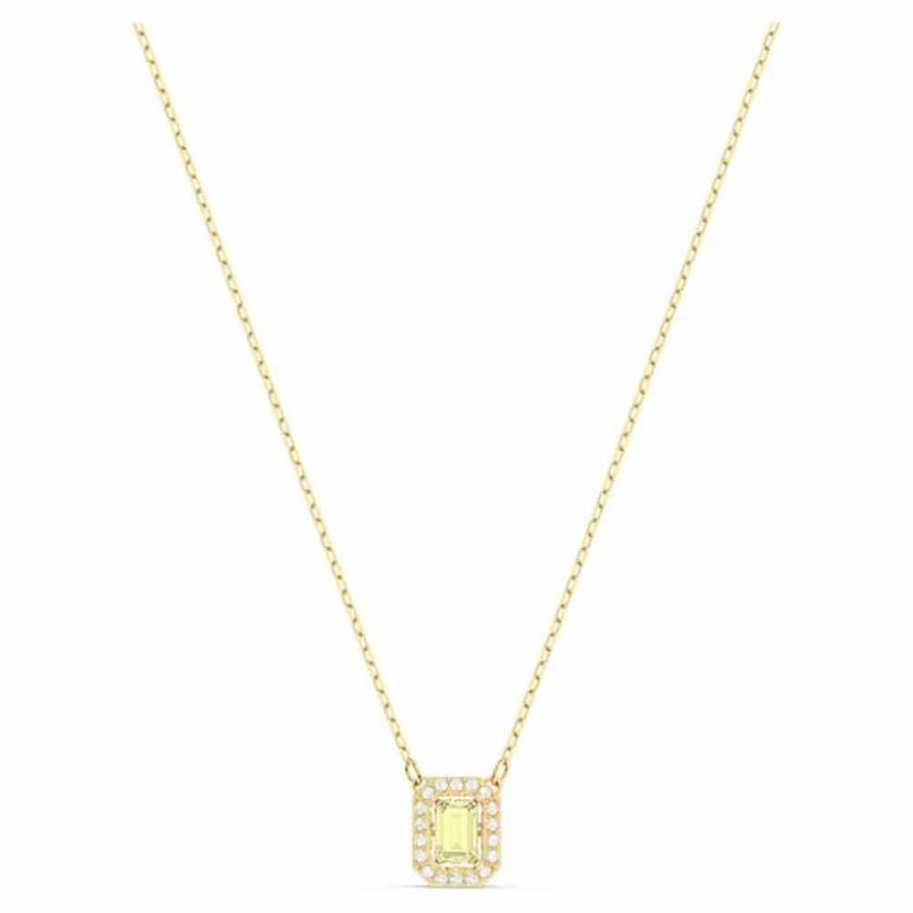 Necklaces & Pendants | Womens Millenia Octagon Cut Yellow Gold Tone Necklace Jewellery Type Necklaces & Pendants